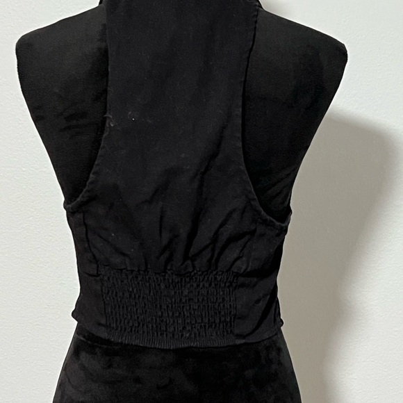 FREE PEOPLE Head West Metallic Embroidered Vest - XS - Picture 7 of 9